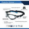 Ge SAFETY GLASSES, Clear Scratch-Resistant, Anti-Fog GE105CAF